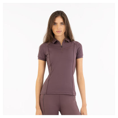 CAMISETA POLO BR INNE MUJER ARANDANO