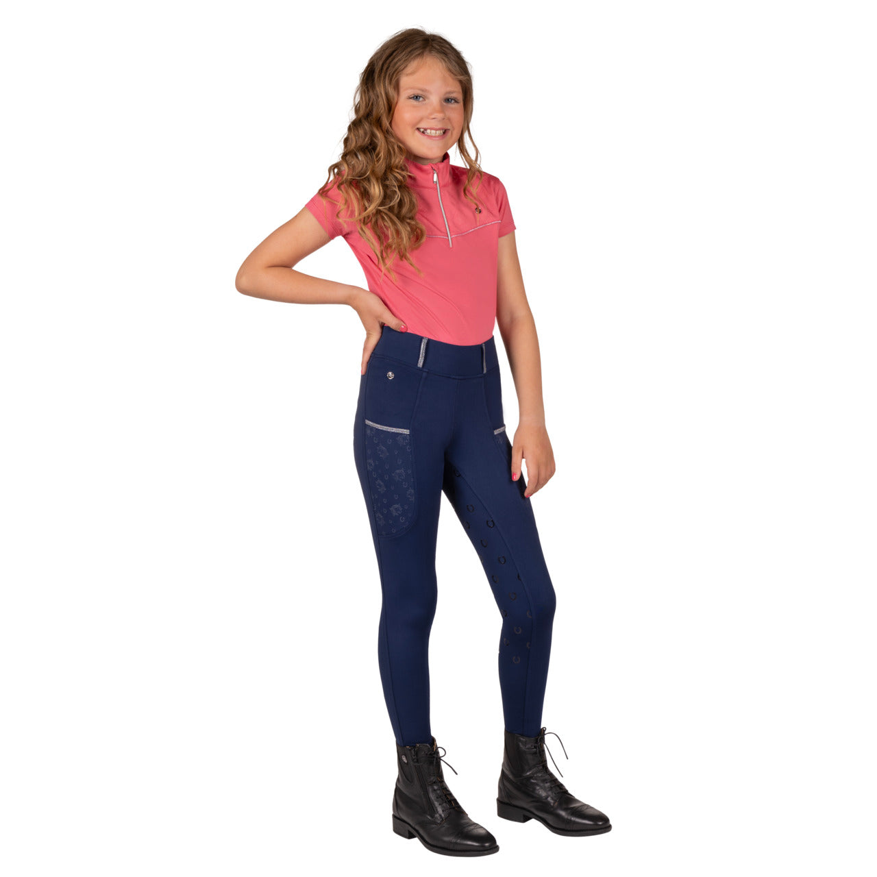LEGGING INFANTIL JAILY QHP AZUL