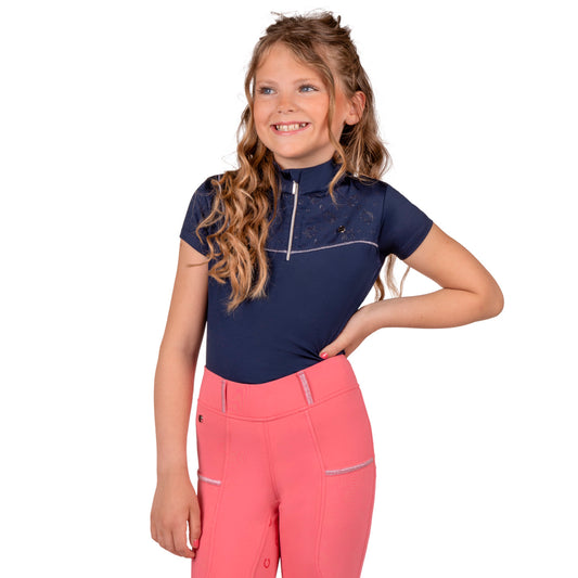 POLO DEPORTIVO INFANTIL JAILIY QHP  AZUL