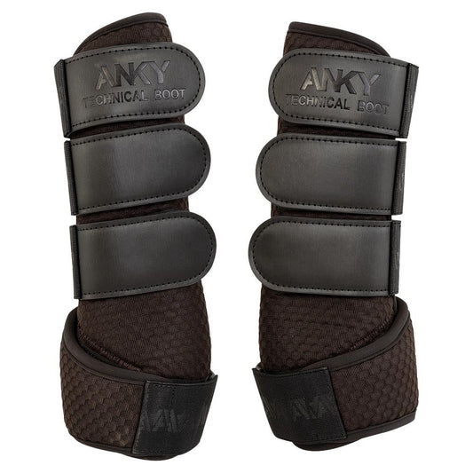 PROTECTORES MALLA ANKY  MARRÓN CHOCOLATE