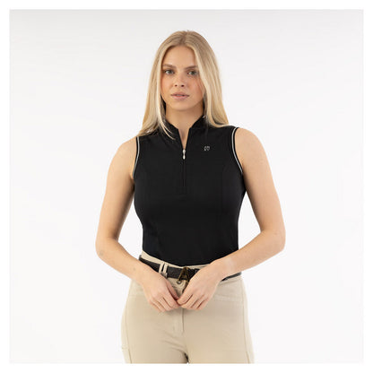 POLO SIN MANGAS ANKY NEGRO
