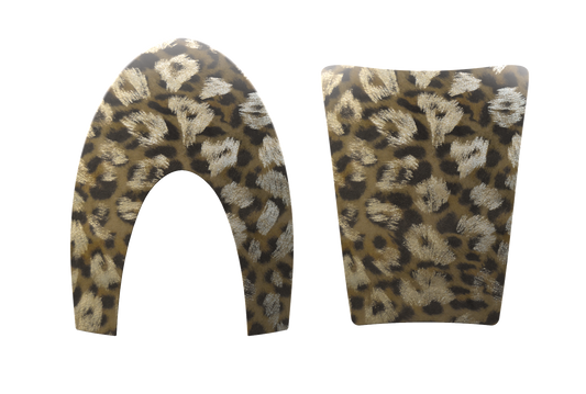 PANEL KEP FRONT + BACK INSERT BOX BABOON LAME' GOLD
