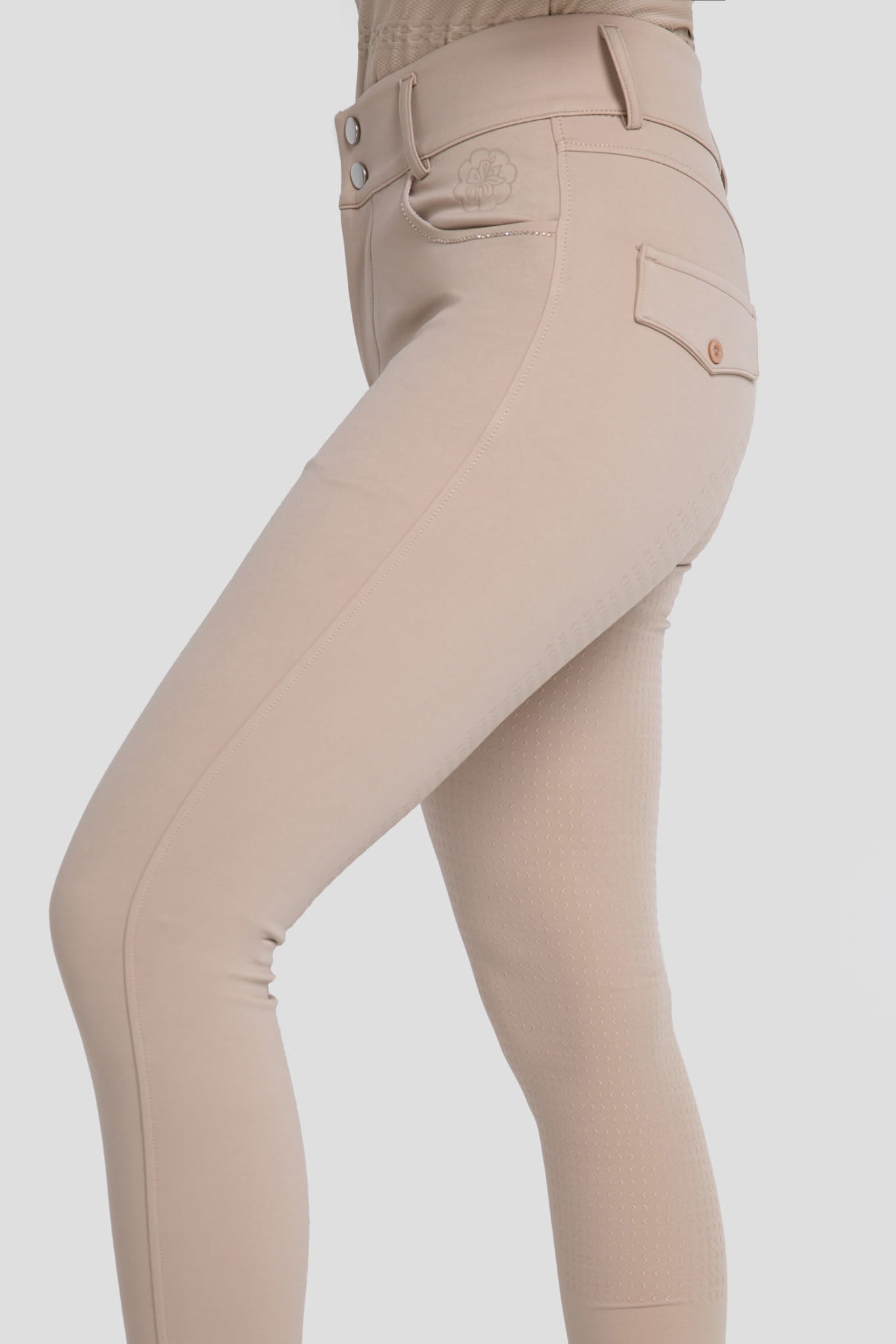 PANTALONES MUJER OAK BEIGE FLEUR DE LYS