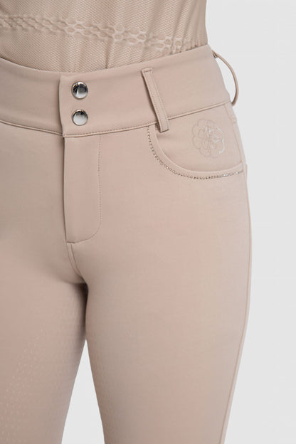 PANTALONES MUJER OAK BEIGE FLEUR DE LYS