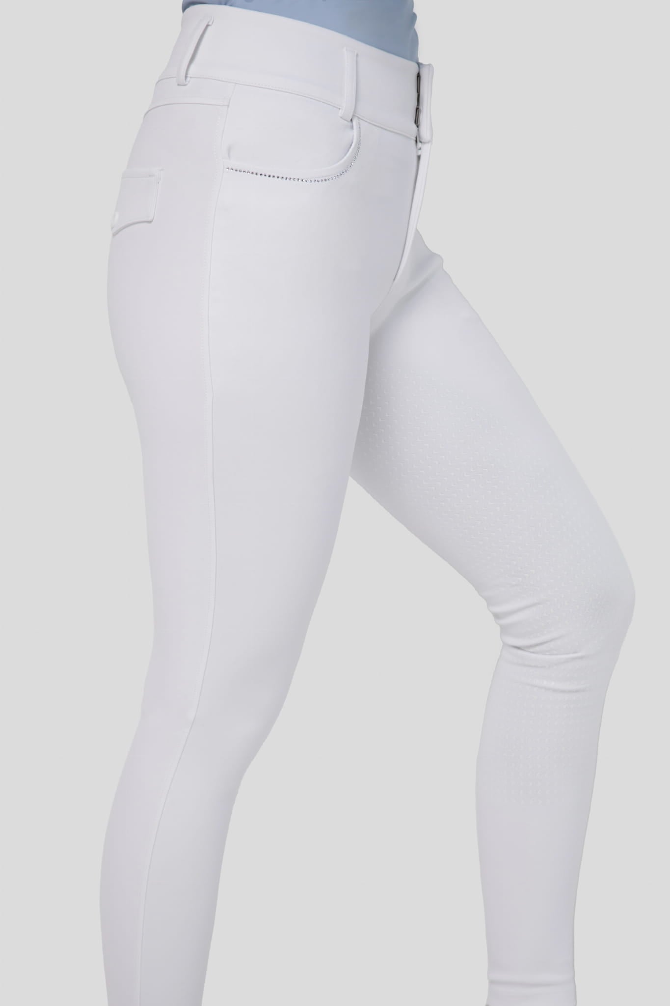 PANTALÓN OAK MUJER BLANCO FLEUR DE LYS