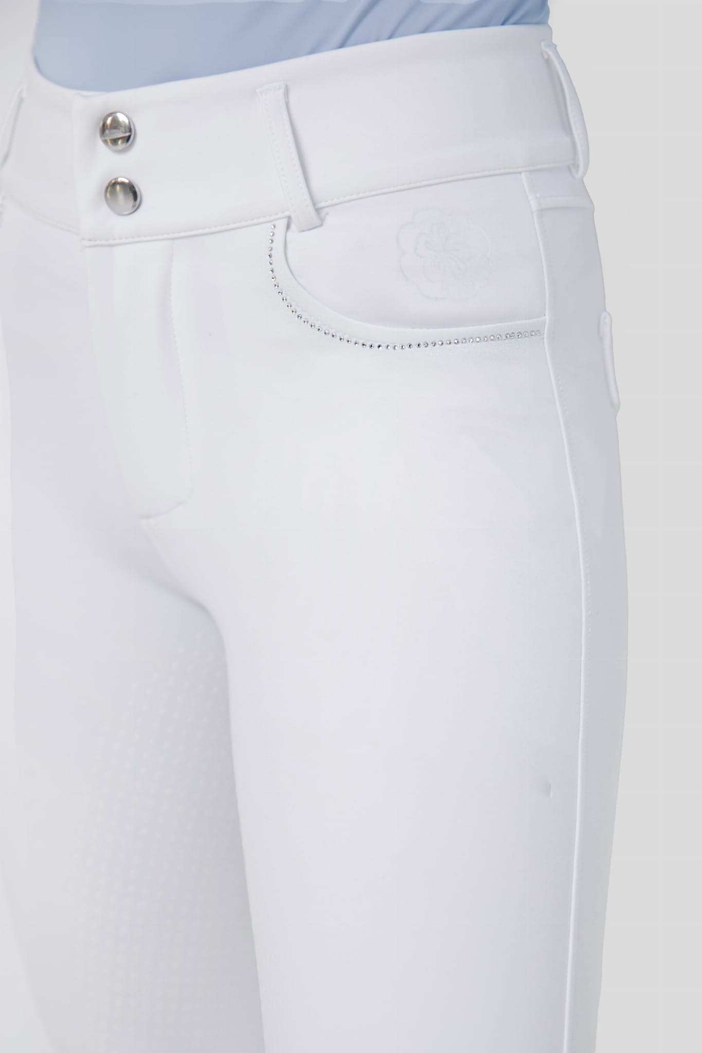 PANTALÓN OAK MUJER BLANCO FLEUR DE LYS