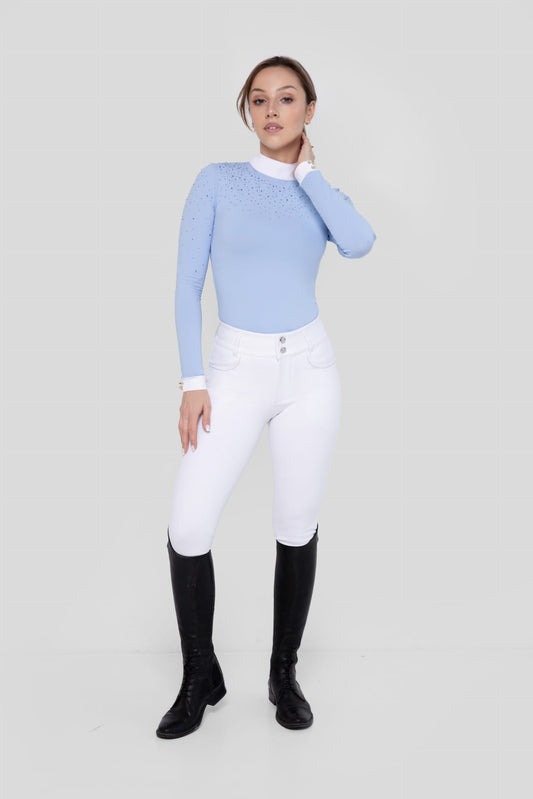 PANTALÓN OAK MUJER BLANCO FLEUR DE LYS