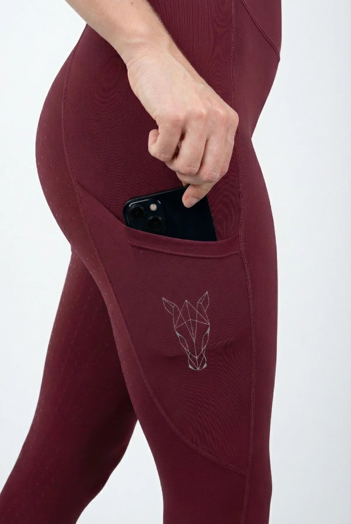 Leggings de Equitación LIBERTY (Burgundy) MUJER