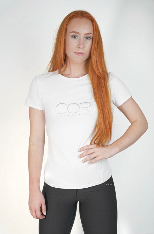 CAMISETA MUJER FOCUS COR BLANCA