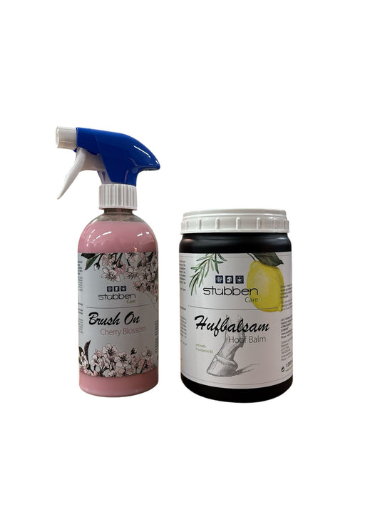 PACK STUBBEN HORSE CARE DESENRREDANTE 500 ML+ GRASA CASCOS
