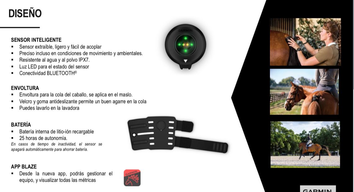 BLAZE GARMIN PARA EQUITACIÓN