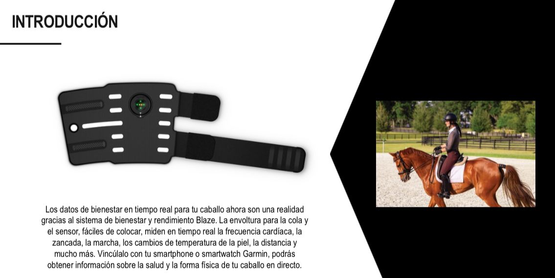 BLAZE GARMIN PARA EQUITACIÓN