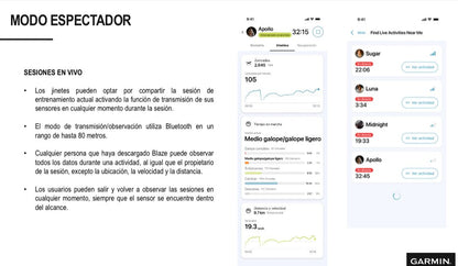 BLAZE GARMIN PARA EQUITACIÓN