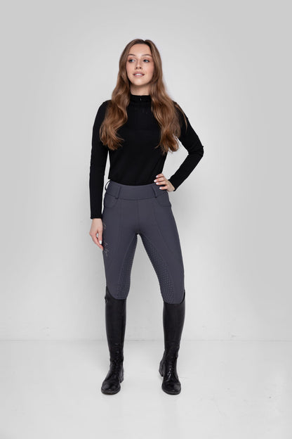 LEGGING CEDAR MUJER GRIS FLEUR DE LYS