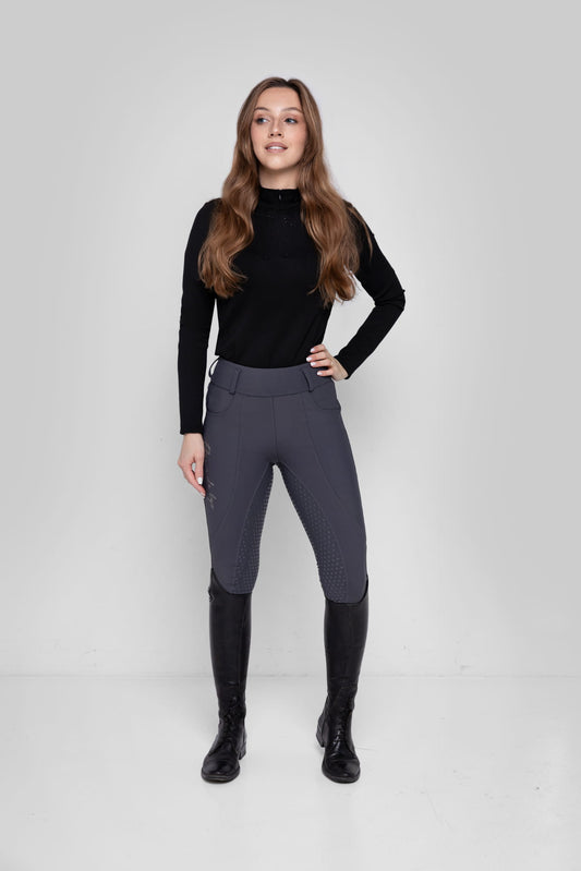 LEGGING CEDAR MUJER GRIS FLEUR DE LYS