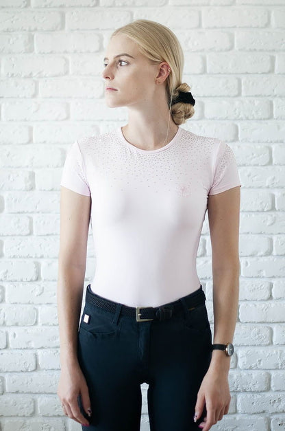 CAMISETA ENTRENAMIENTO ROSE FLEUR DE LYS MUJER ROSA