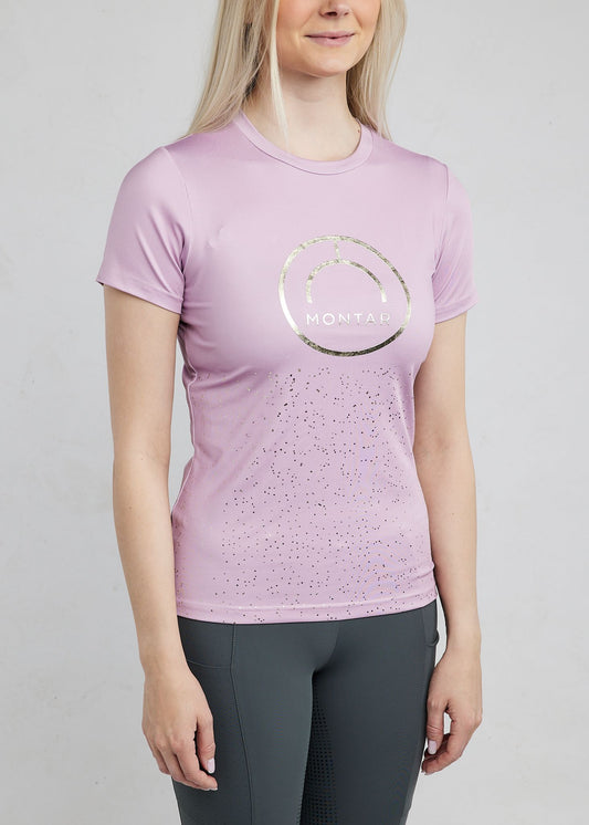 CAMISETA MUJER MOCILLE CON ESTAMPADO CHAMPÁN