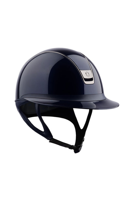 CASCO Miss Shield Brillante con Chrome AZUL 2.0