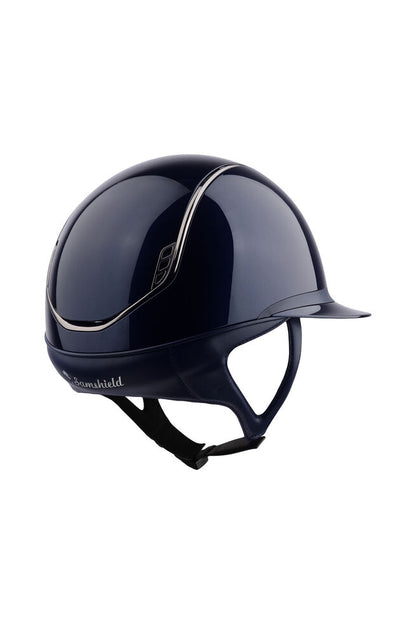 CASCO Miss Shield Brillante con Chrome AZUL 2.0