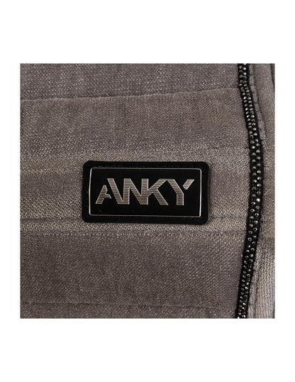 MANTILLA ANKY DE DOMA TERCIOPELO GRIS