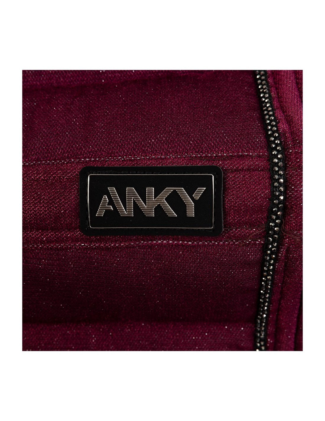 MANTILLA ANKY DE DOMA TERCIOPELO  VINO WINDSOR