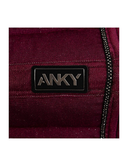 MANTILLA ANKY DE DOMA TERCIOPELO  VINO WINDSOR