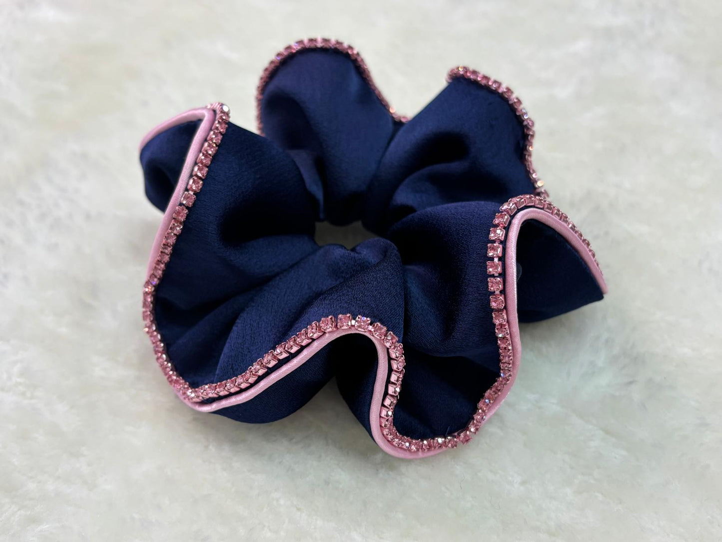 COLETERO  MARONA AZUL OSCURO Y ROSA
