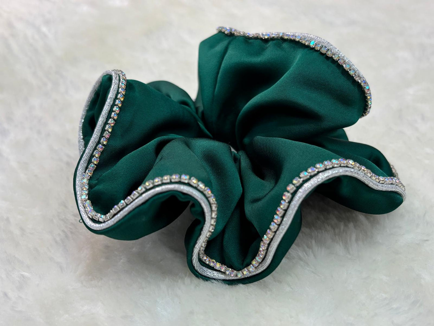 COLETERO MARONA VERDE Y PLATA