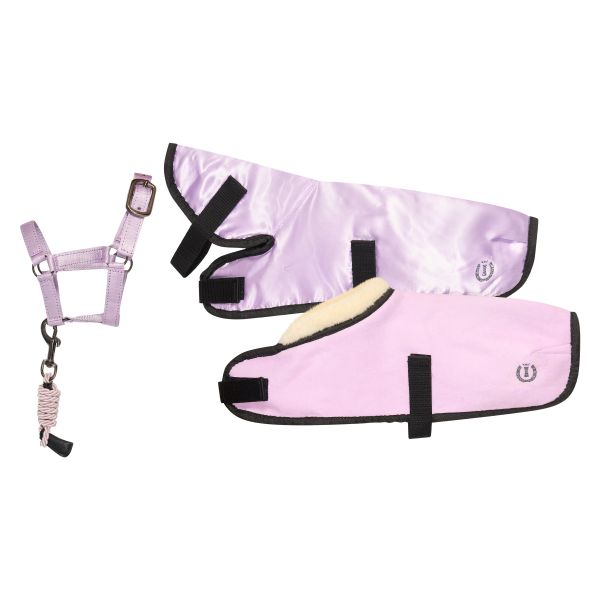 CONJUNTO MANTILLA IMPOERIAL PONY TOY ROSA