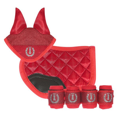 CONJUNTO MANTILLA IMPOERIAL PONY TOY ROJO
