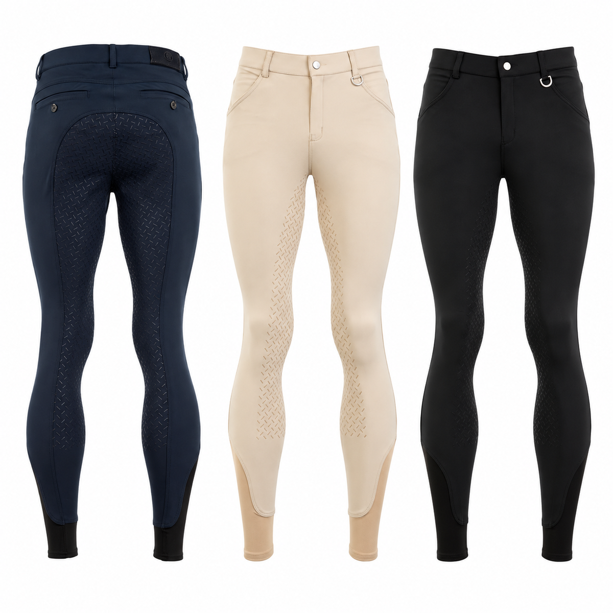 PANTALONES DE MONTAR HOMBRE COMPLETO SILICONA BR MARCUS