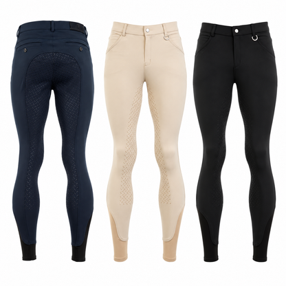 PANTALONES DE MONTAR HOMBRE COMPLETO SILICONA BR MARCUS