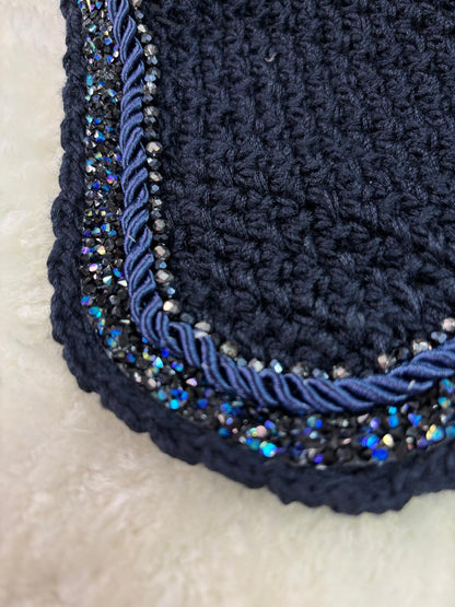 OREJERAS MARONA POLY AZUL/AZUL