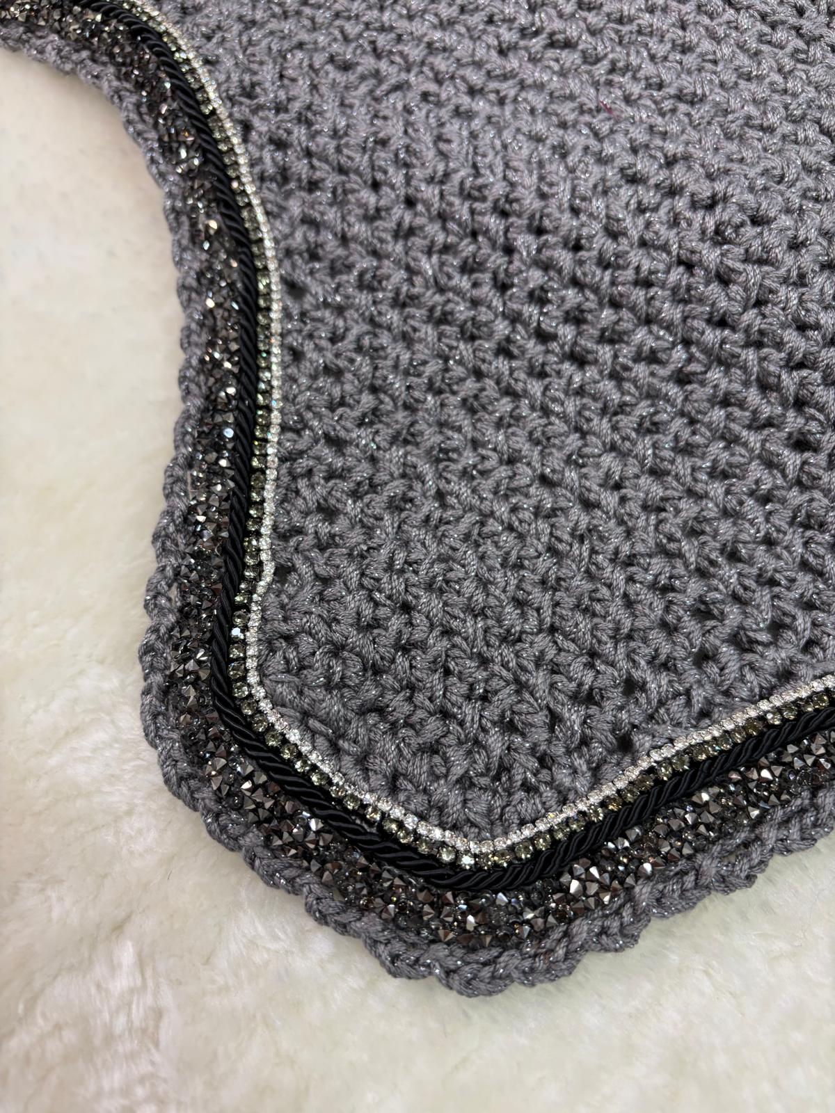 OREJERA MARONA POLY GRIS BRILLANTE