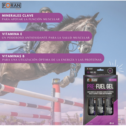 FORAN-VITAMINAS PRE-FUEL GEL TRIPLE PACK