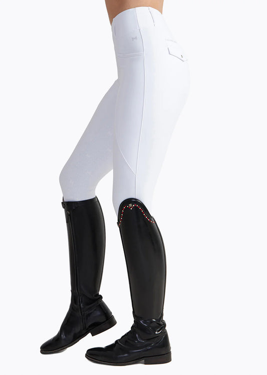 LEGGIN BLANCO MAXIMILIAN FULL GRIP