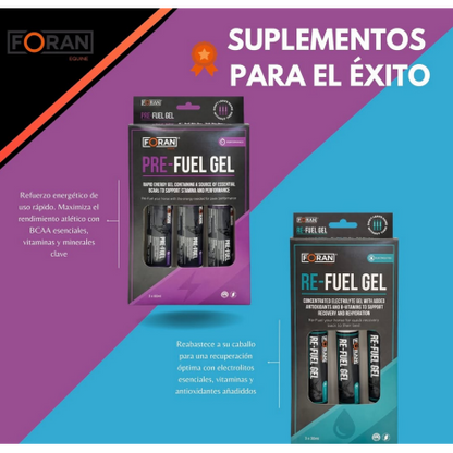 FORAN-VITAMINAS PRE-FUEL GEL TRIPLE PACK