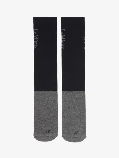 Calcetines de competición negros (paquete doble)