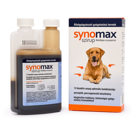 Jarabe para las articulaciones "SYNOMAX" para Perros 275ml de EQUINOX